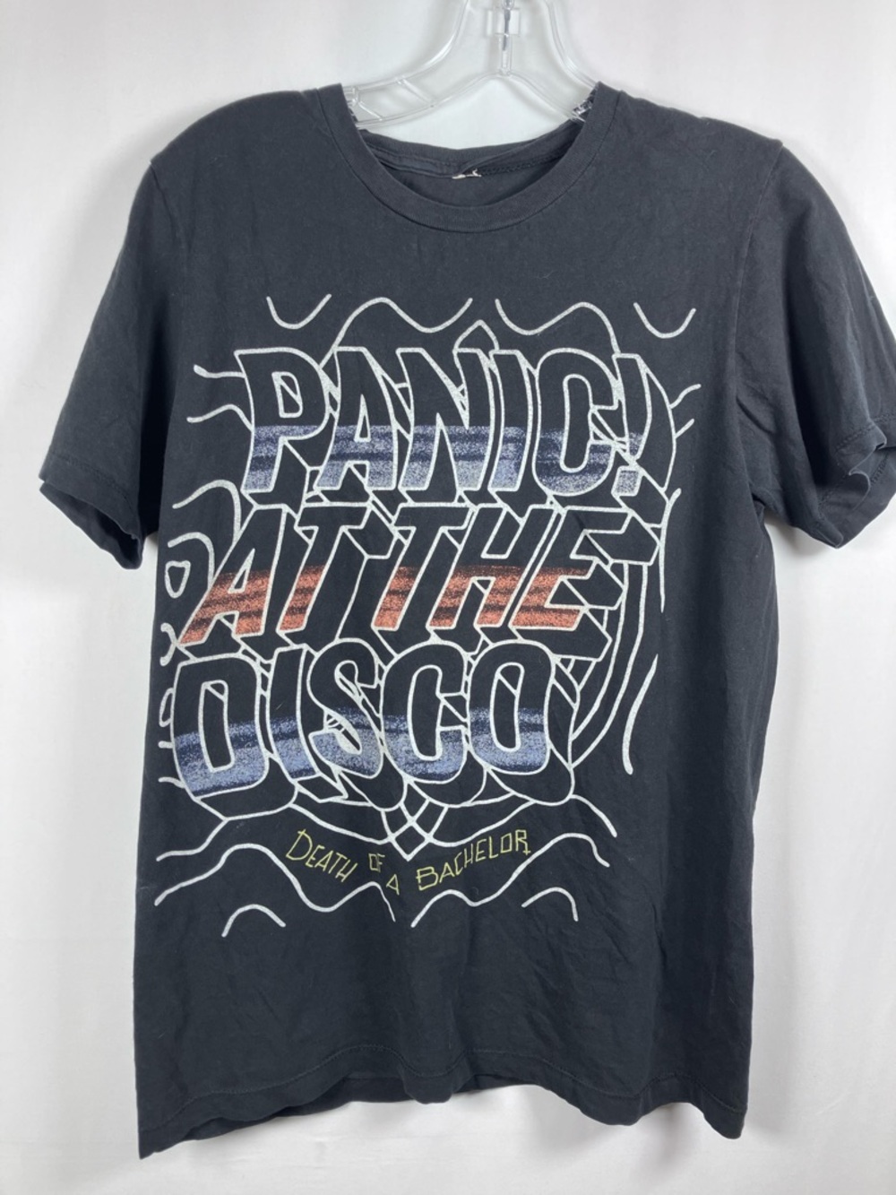 Panic! At The Disco Black Graphic Short Sleeve Tee